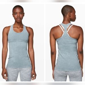 Lululemon Cool Racerback II *Dye Washed Chambray